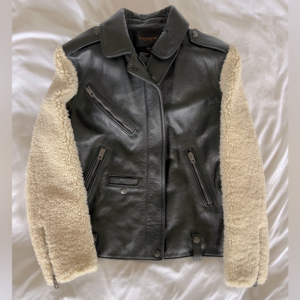 Coach AW2015 Runway Leather Jacket